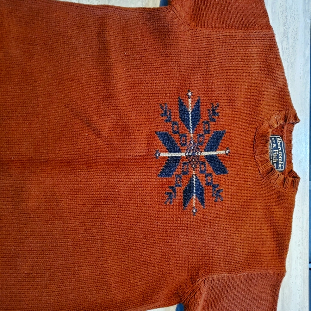 Vintage men's Abercrombie wool Sweater